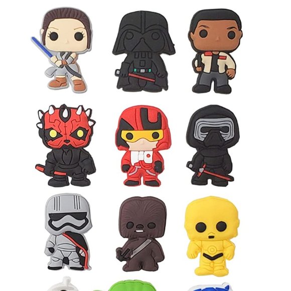 CROCS Other - Crocs 12pc Shoe Charm Jibbitz Star Wars